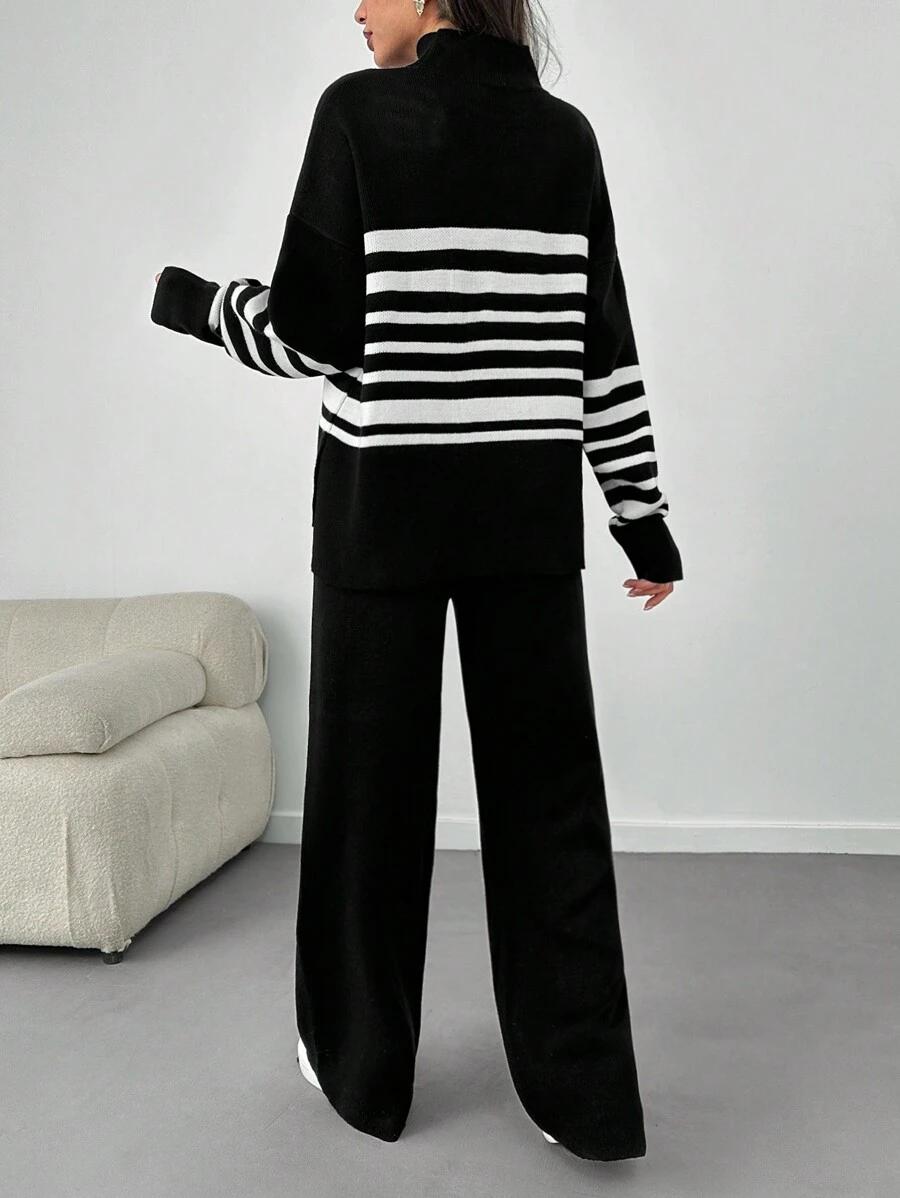 sweter spodnie komplet