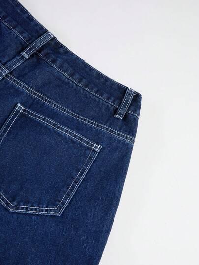 top jeans kaptur