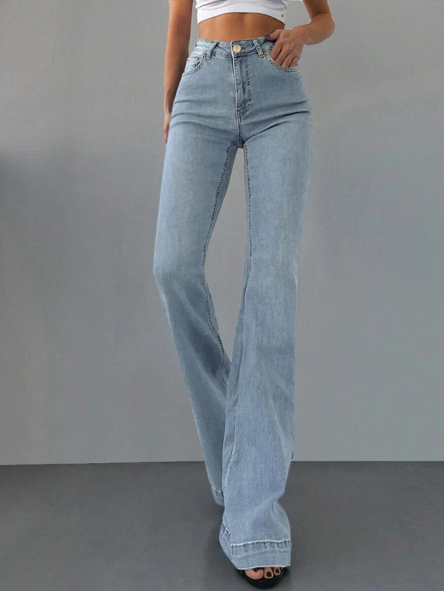 NIEBIESKIE SPODNIE JEANS 