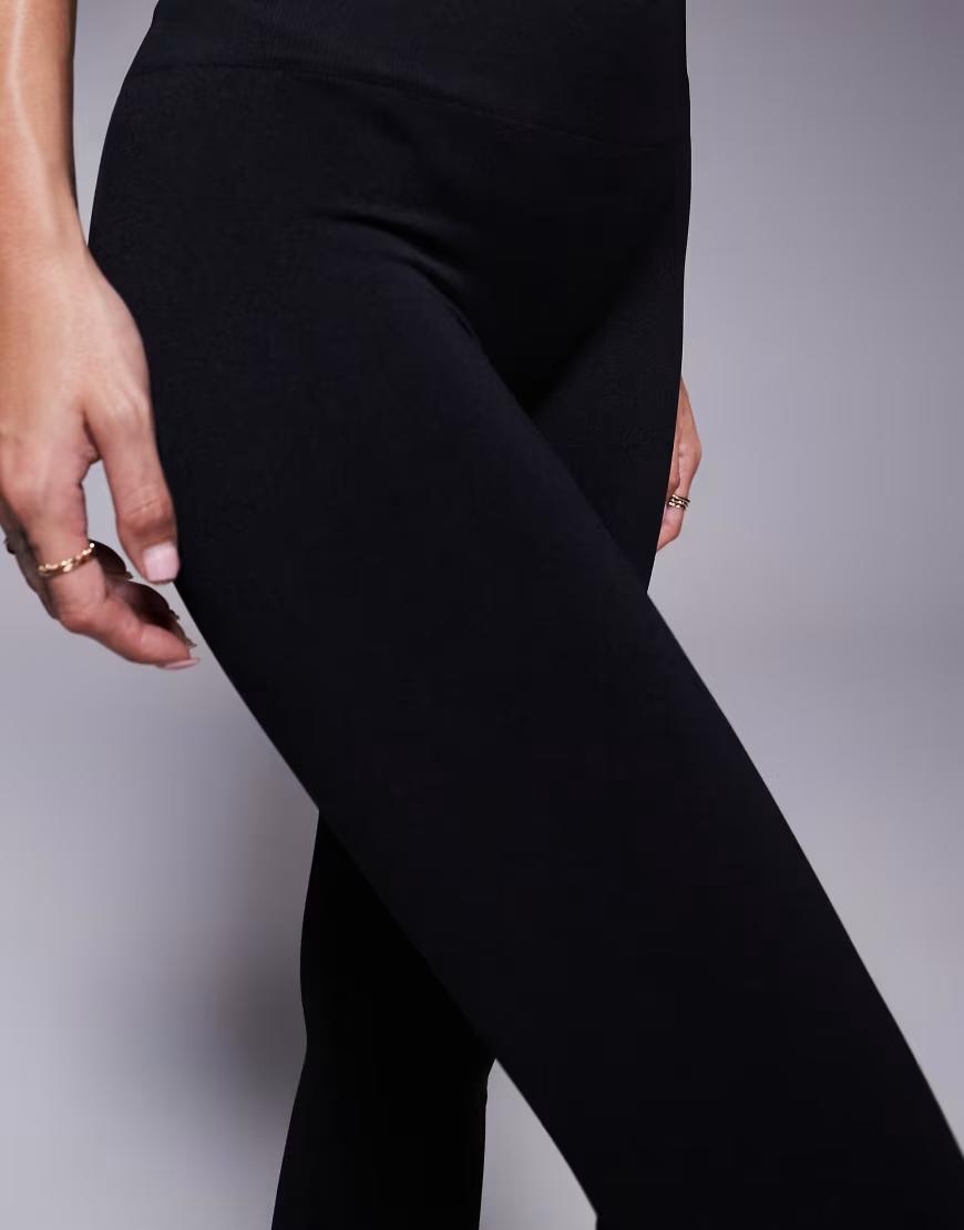 CZARNE LEGGINSY SPORTOWE