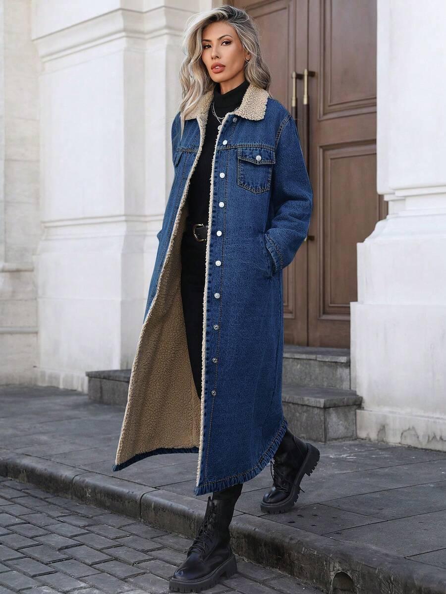 NIEBIESKA KURTKA JEANS