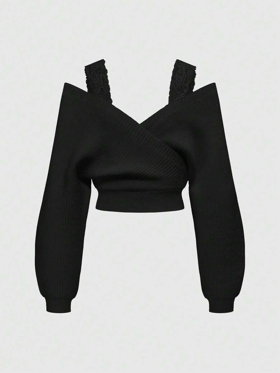SWETER SPODNIE KOMPLET