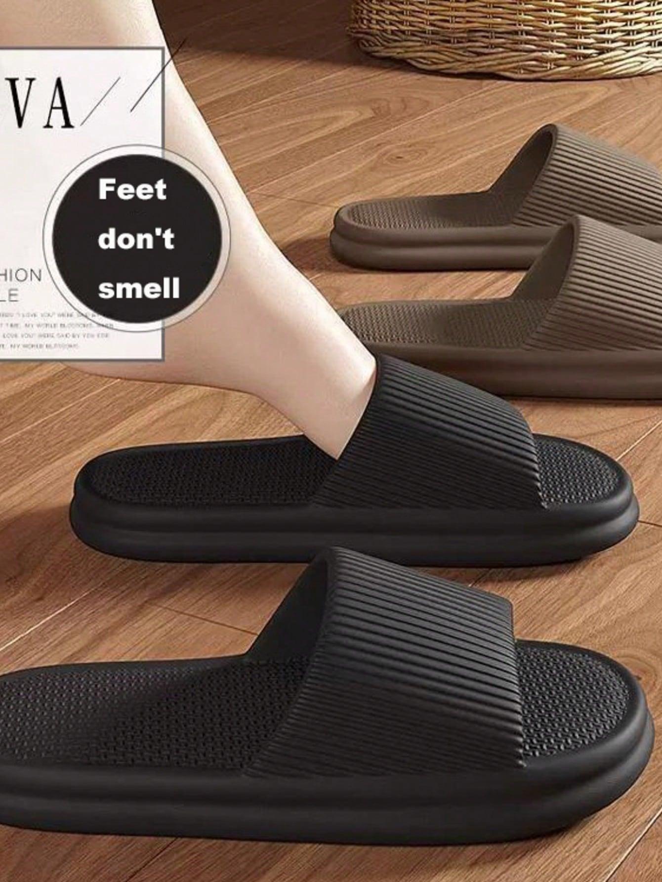 CZARNE KLAPKI CASUAL