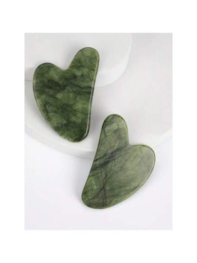 zielony kamień Gua Sha do masażu 
