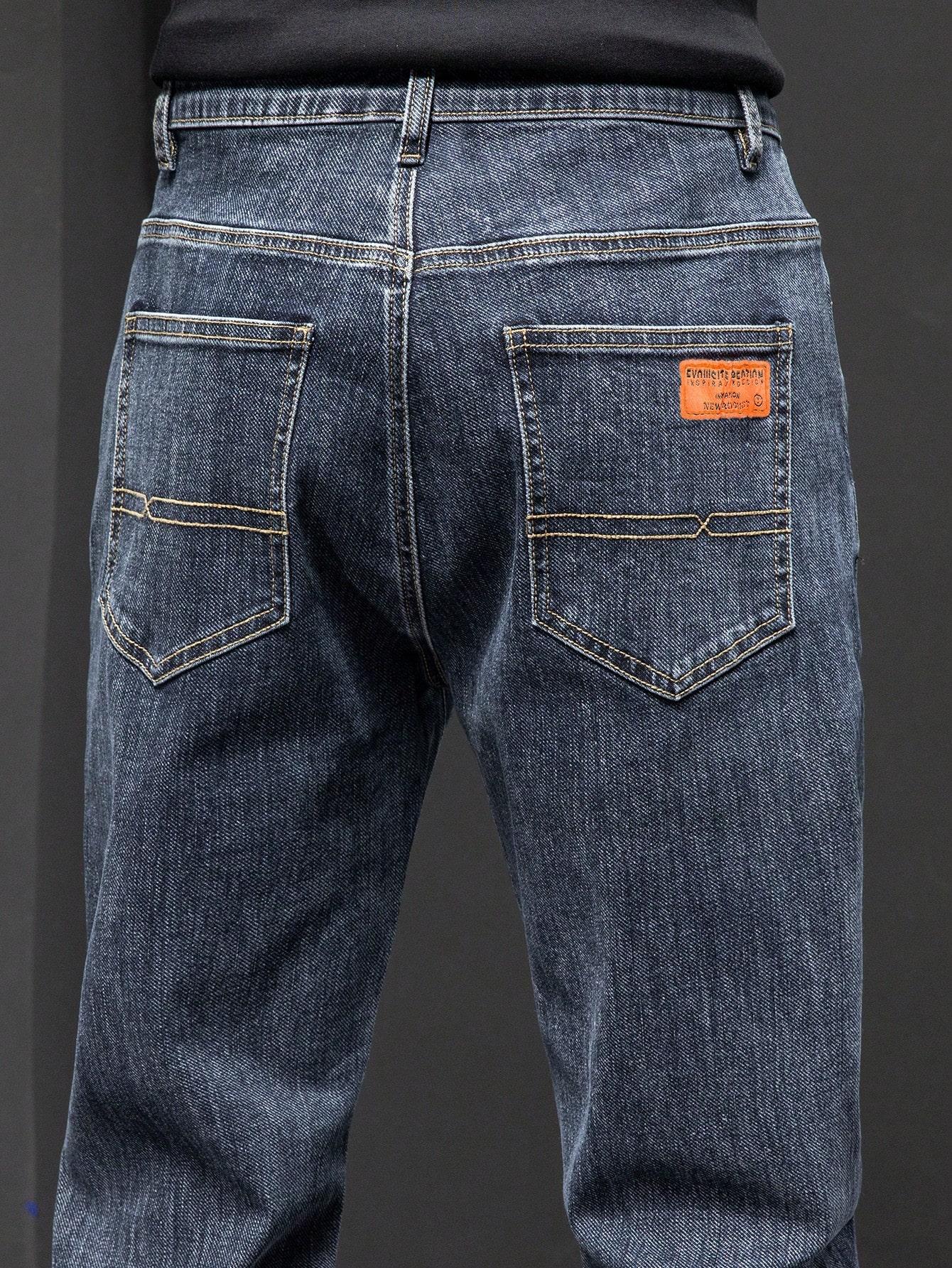 NIEBIESKIE SPODNIE JEANS