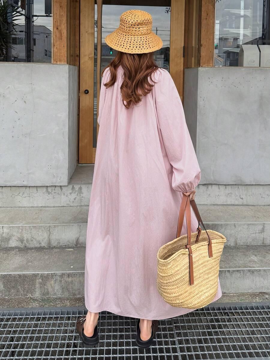 maxi sukienka oversize