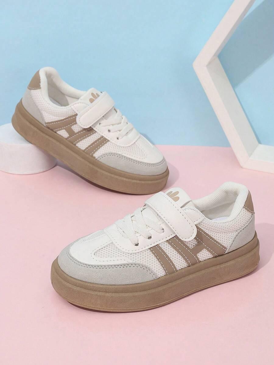 BEŻOWE SPORTOWE BUTY NA RZEPY
