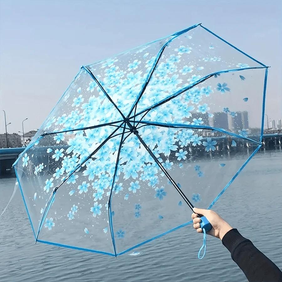 zielony parasol zdobienie