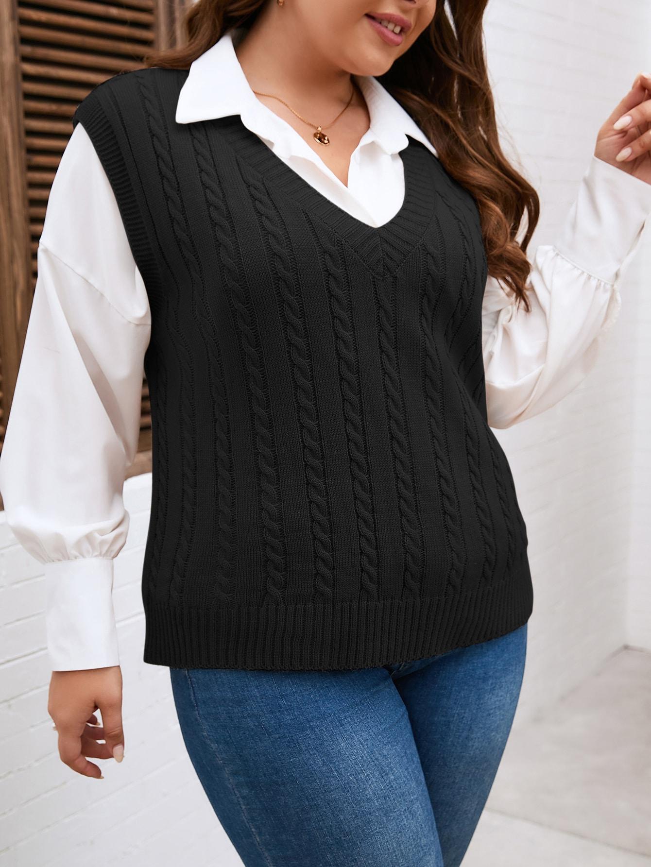 czarna kamizelka casual