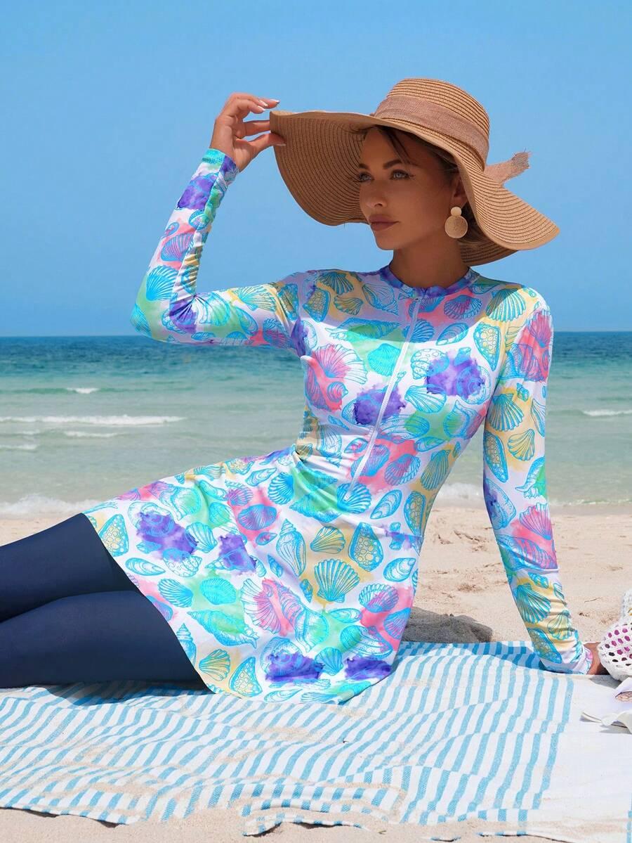 DWUCZĘŚCIOWY STRÓJ KĄPIELOWY BURKINI