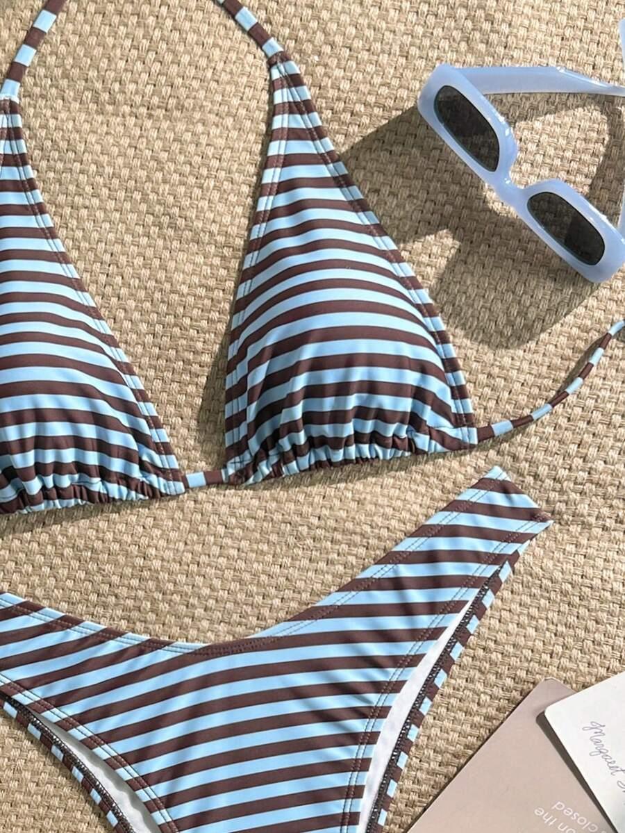 DWUCZĘŚCIOWE BIKINI W PASKI