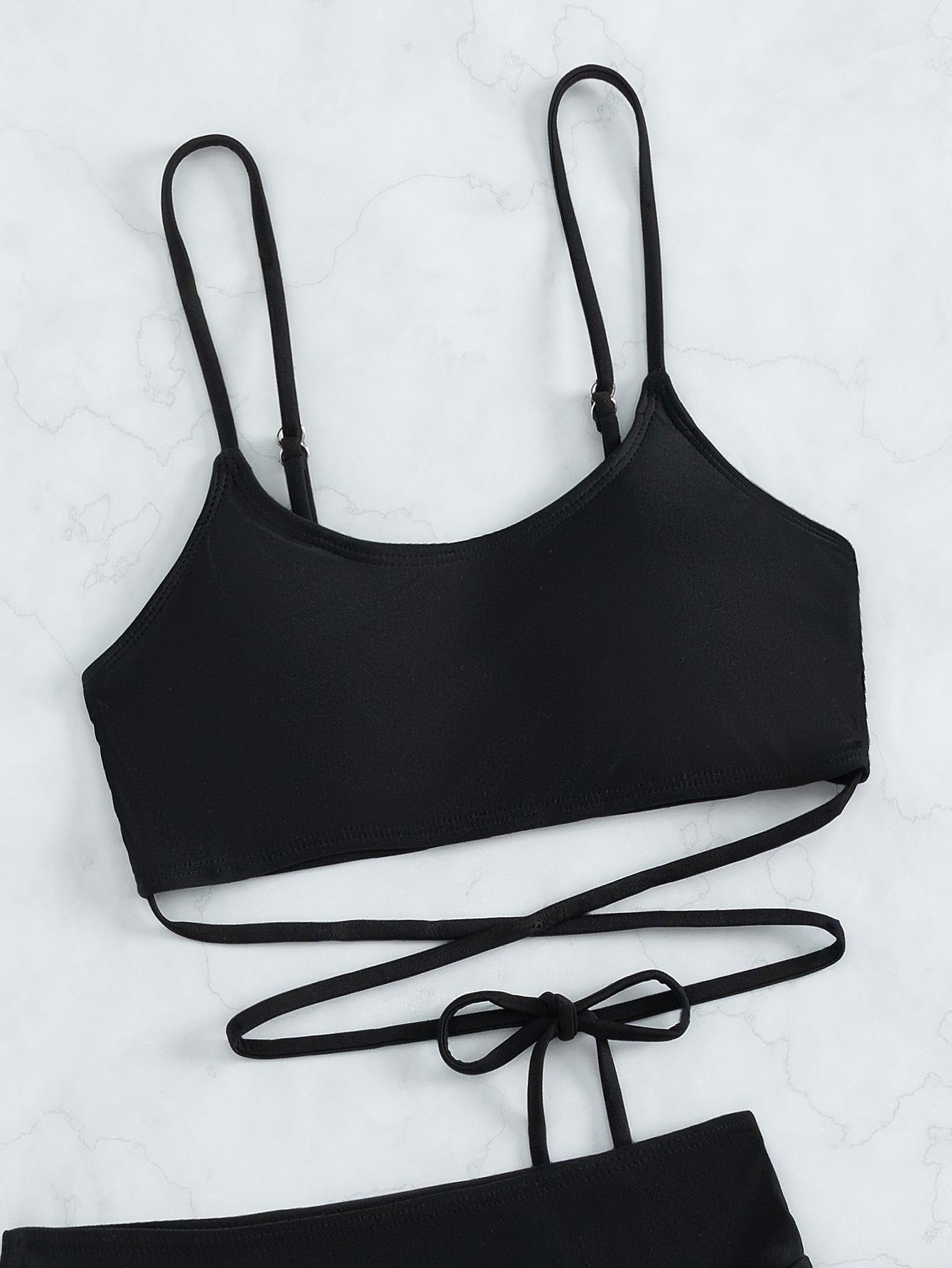 góra od bikini spódnica komplet 