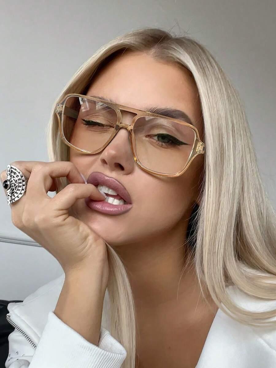 okulary zerówki casual