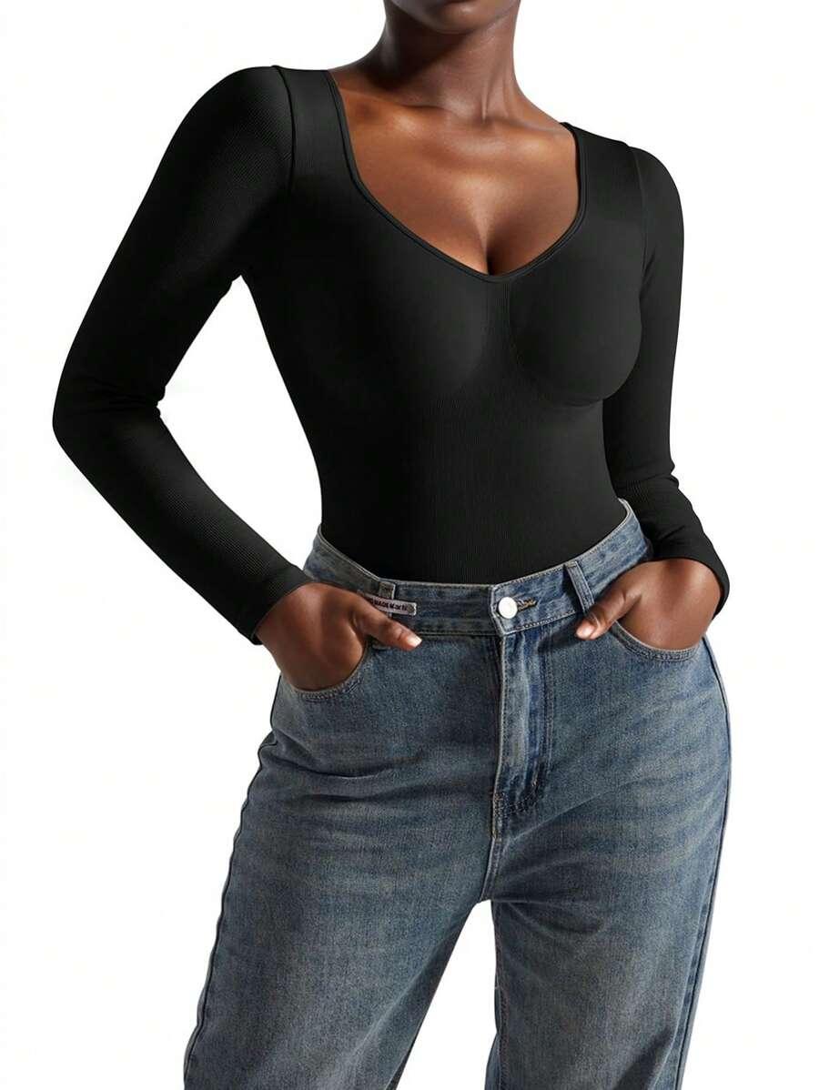 CZARNE MODELUJĄCE BODY