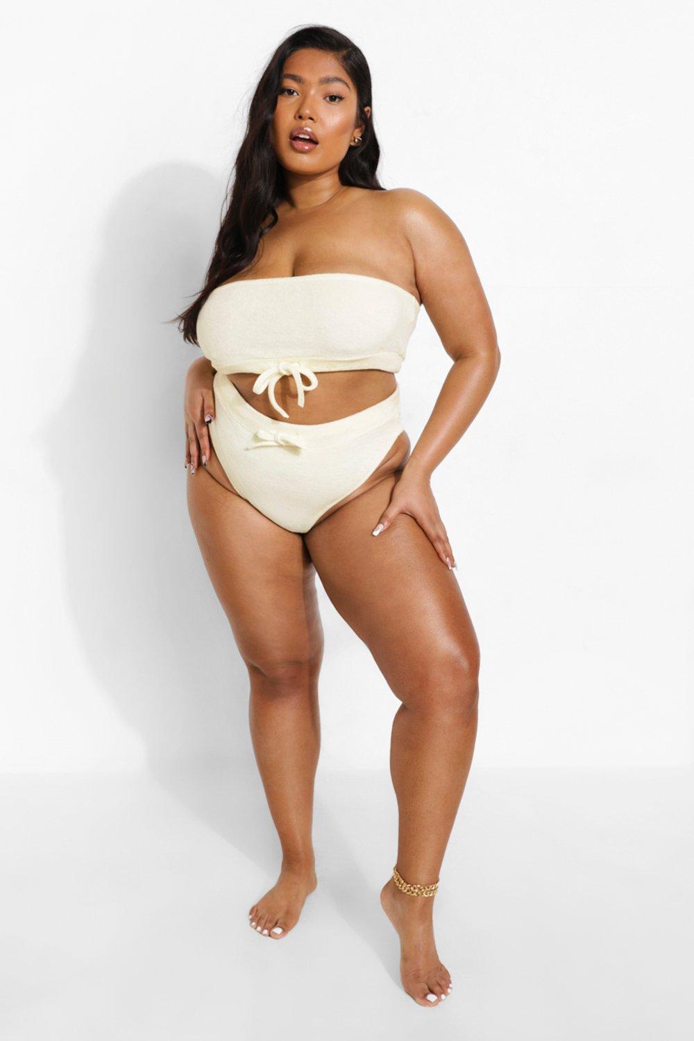 żółty dół od bikini