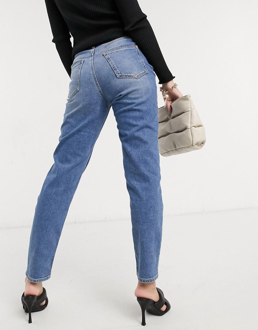 NIEBIESKIE SPODNIE JEANS