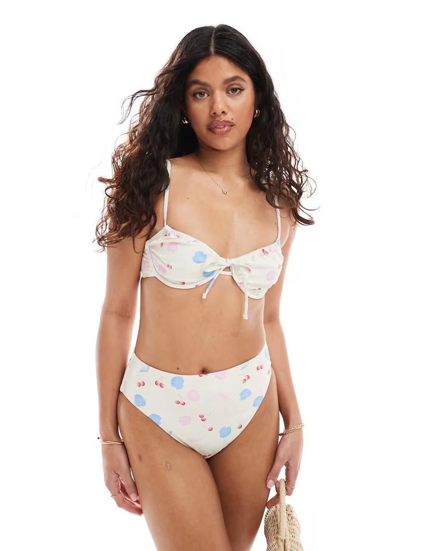 GÓRA OD BIKINI wzór 