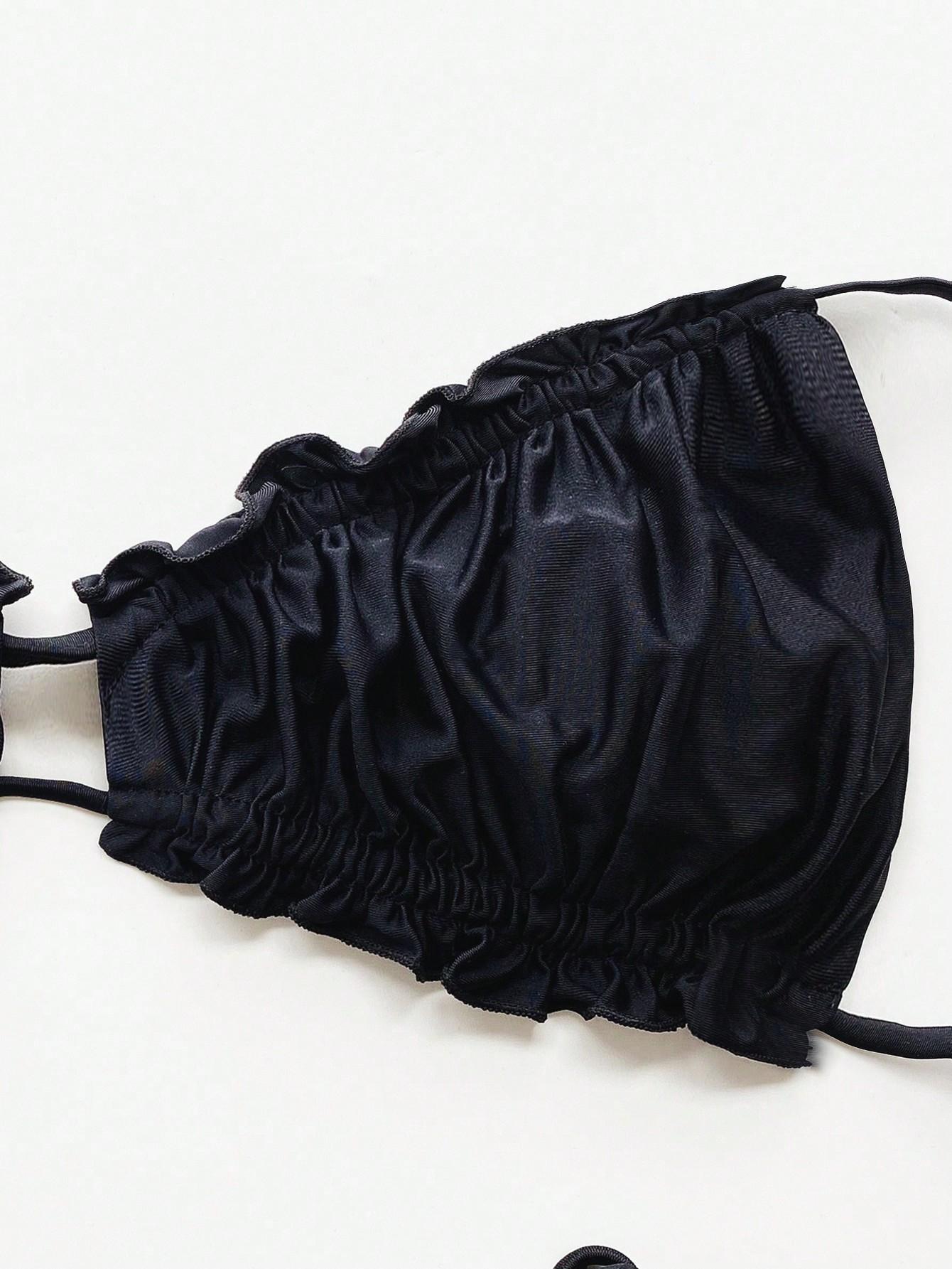 CZARNA GÓRA OD BIKINI 