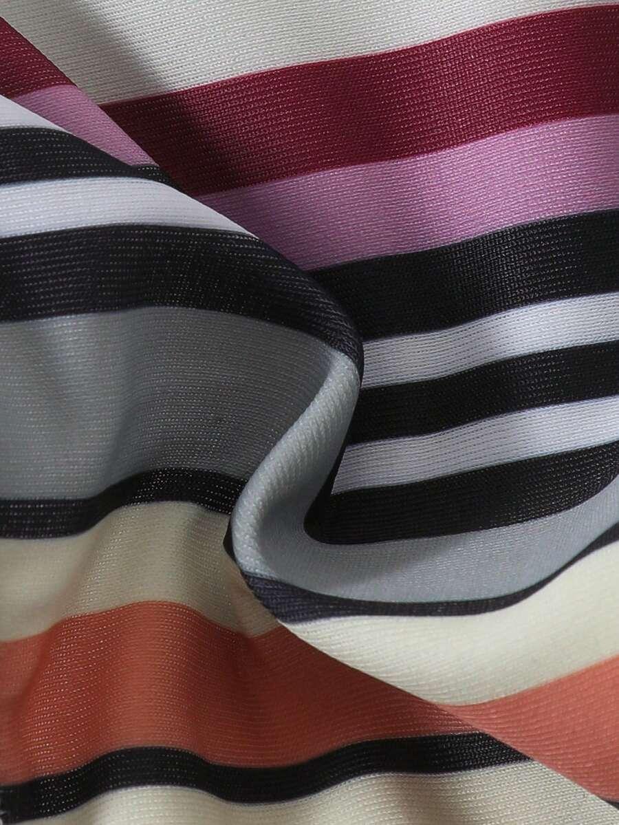 DWUCZĘŚCIOWY STRÓJ KĄPIELOWY W PASKI