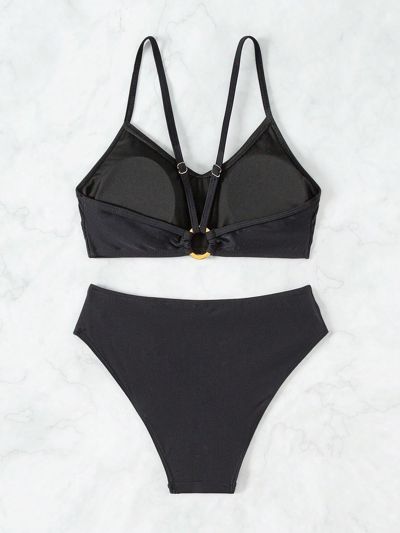 czarna góra od bikini 