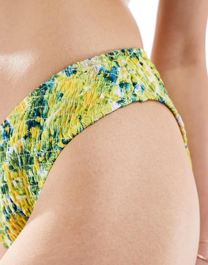 dół od bikini print 
