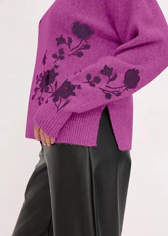 SWETER Z HAFTOWANYMI CEKINAMI
