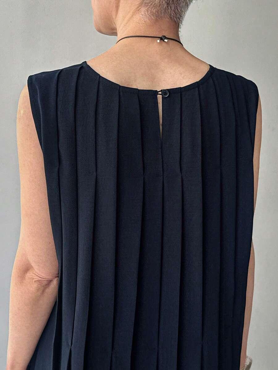 ELEGANCKA MAXI SUKIENKA WIECZOROWA Z PROSTYM DEKOLTEM 