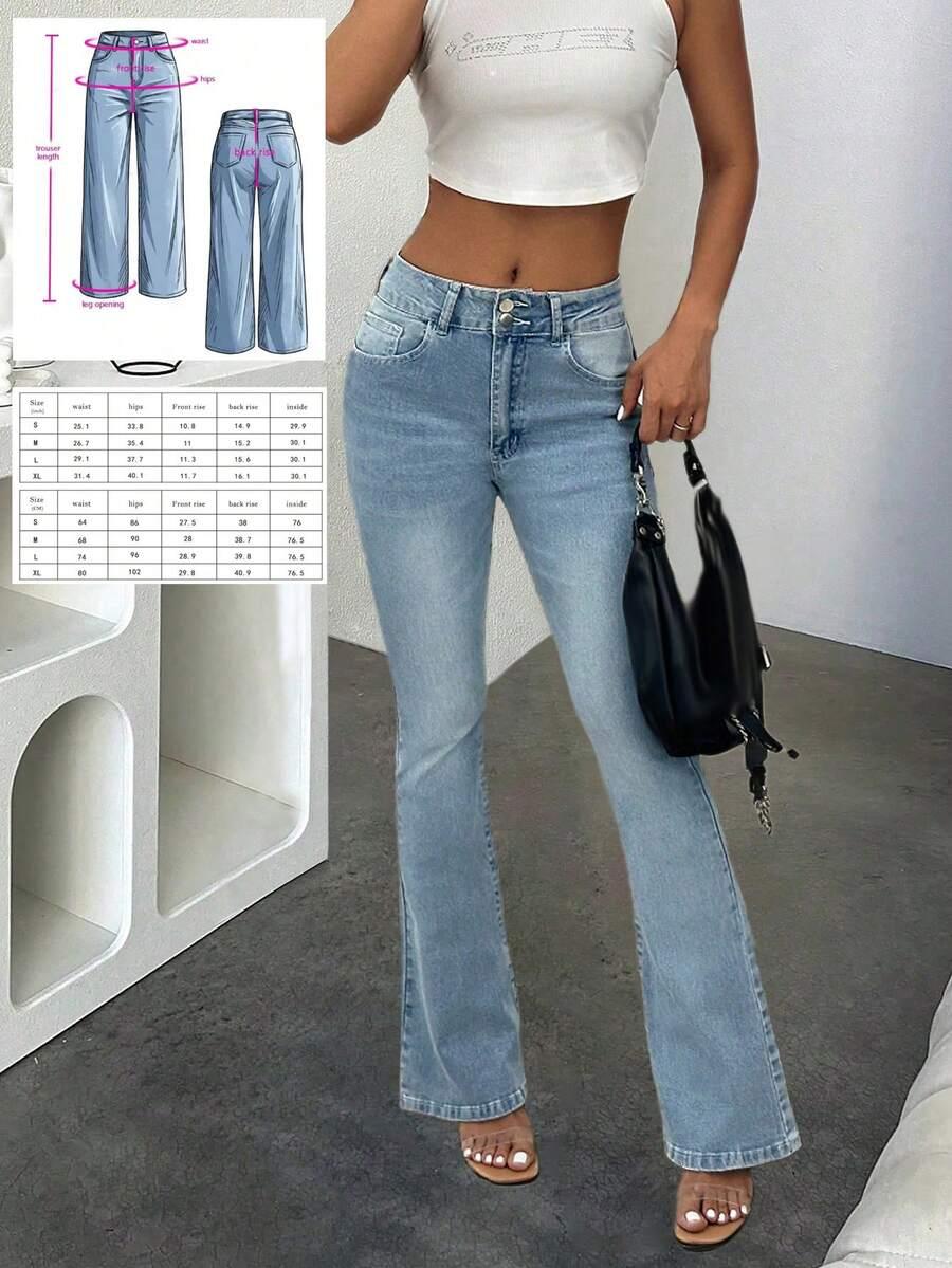 NIEBIESKIE SPODNIE JEANS