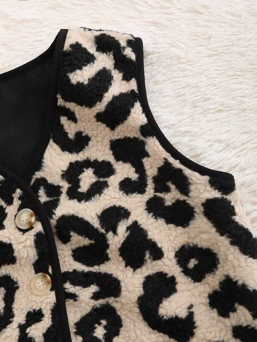 KAMIZELKA MIŚ ANIMAL PRINT