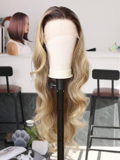 BLOND PERUKA WŁOSY SYNTETYCZNE