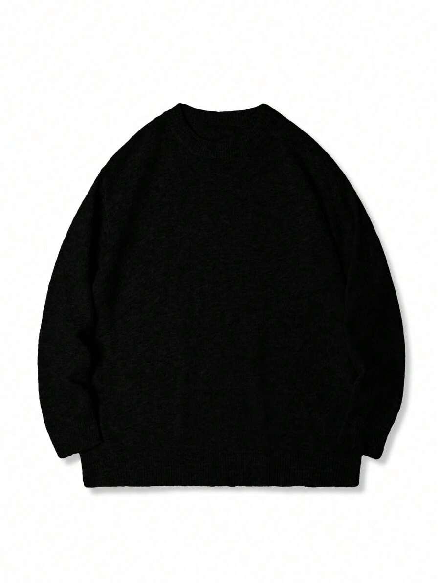 CZARNY SWETER CASUAL
