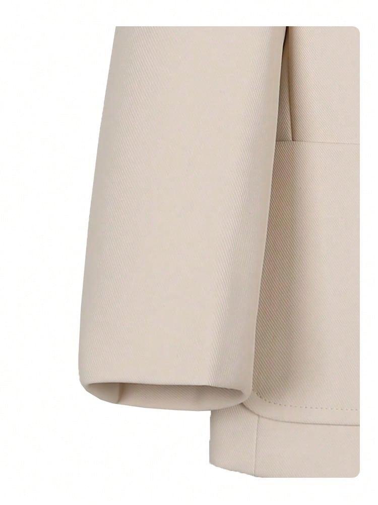 BEŻOWE ELEGANCKIE SPODNIE 