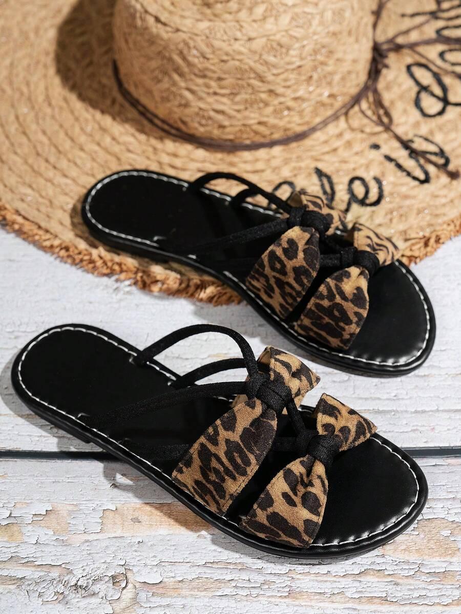 klapki animal print