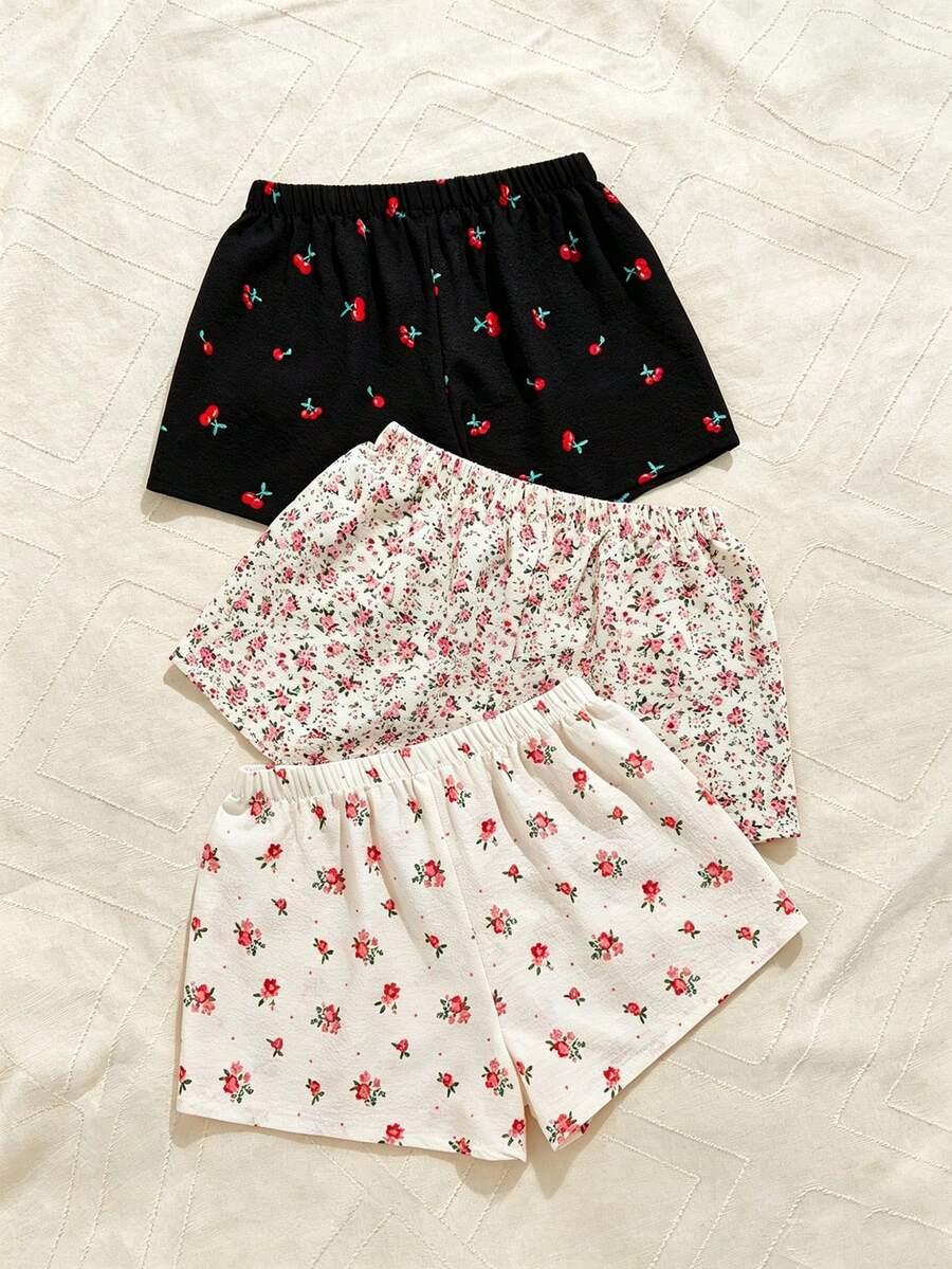 spodenki print 3-pack