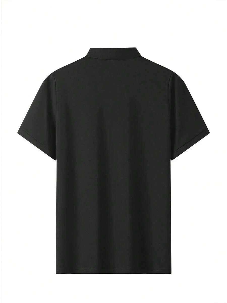 CZARNA KOSZULKA POLO
