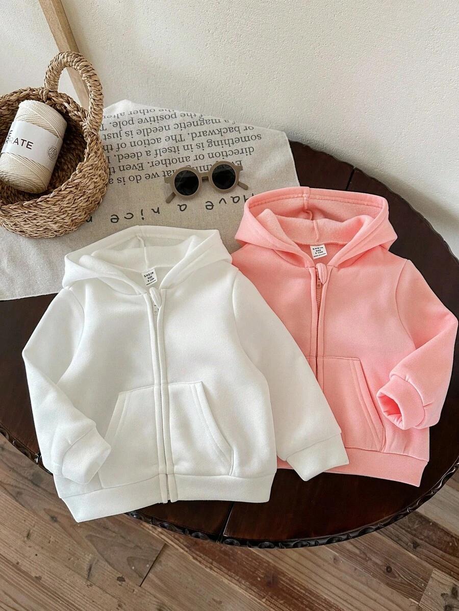 bluza zapinana z kapturem 2-pack