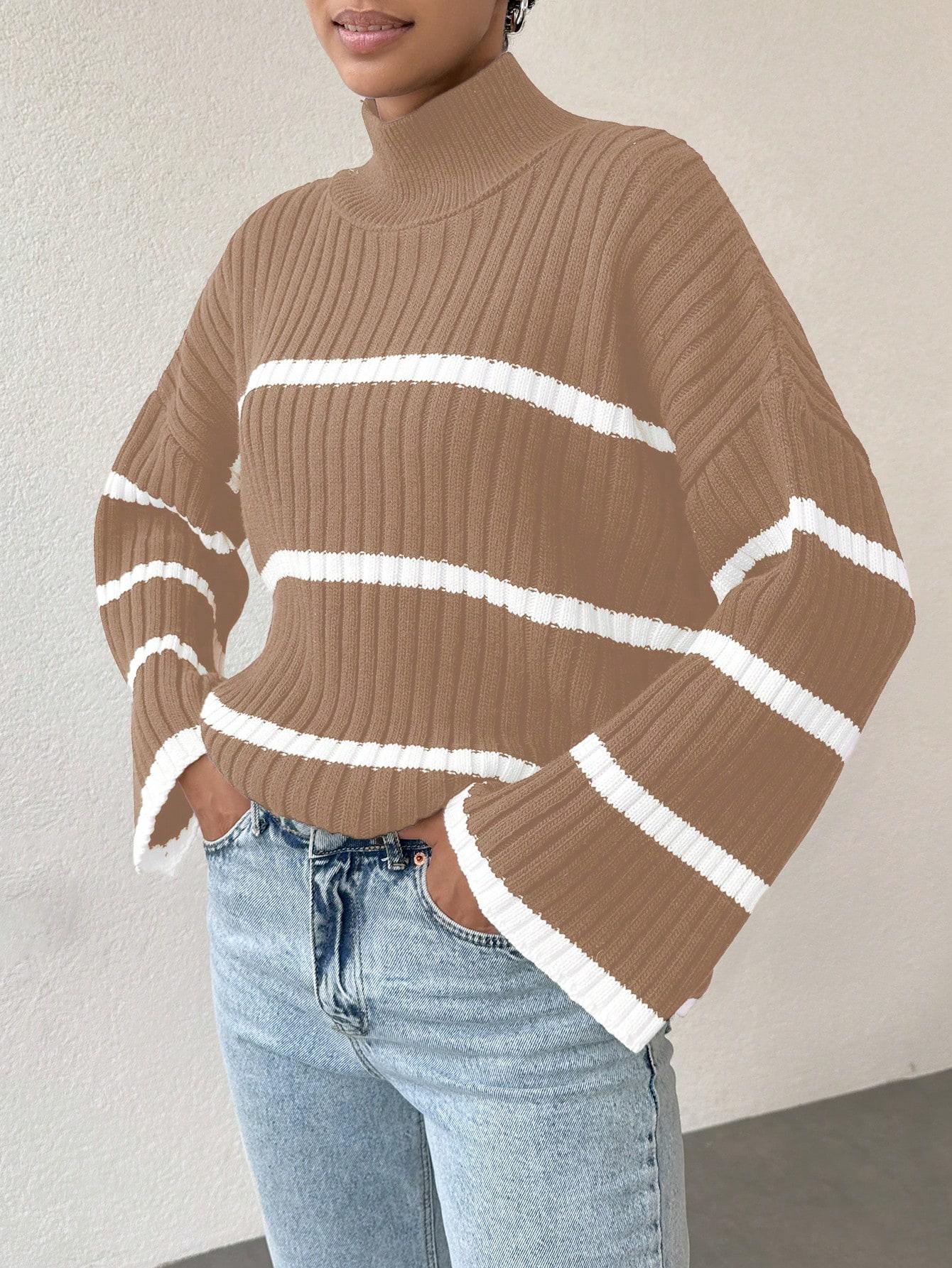SWETER W PASKI Z GOLFEM 