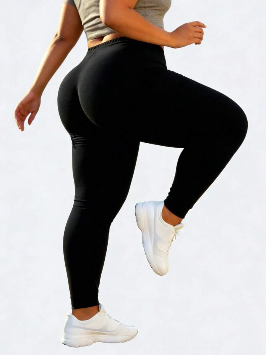 czarne legginsy 2-pack