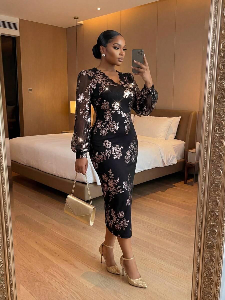 SUKIENKA Z DŁUGIM RĘKAWEM