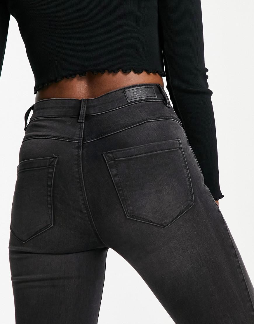 SPODNIE JEANS RURKI WYSOKI STAN