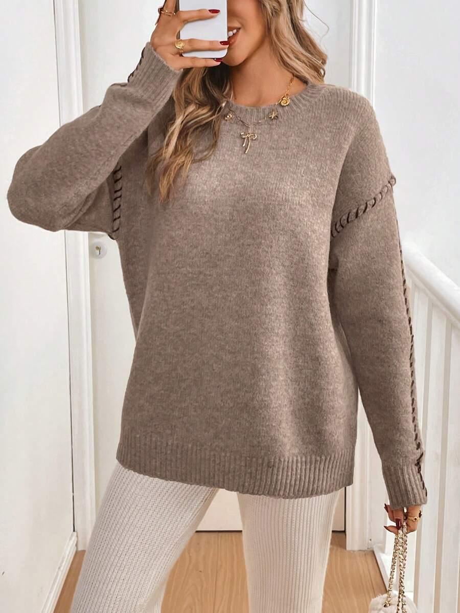 SWETER DAMSKI OVERSIZE 