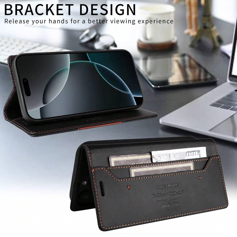 czarne etui z klapką XIAOMI REDMI NOTE 15PRO+