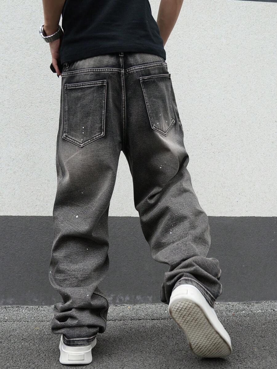 JEANSY MĘSKIE BAWEŁNIANE BAGGY 