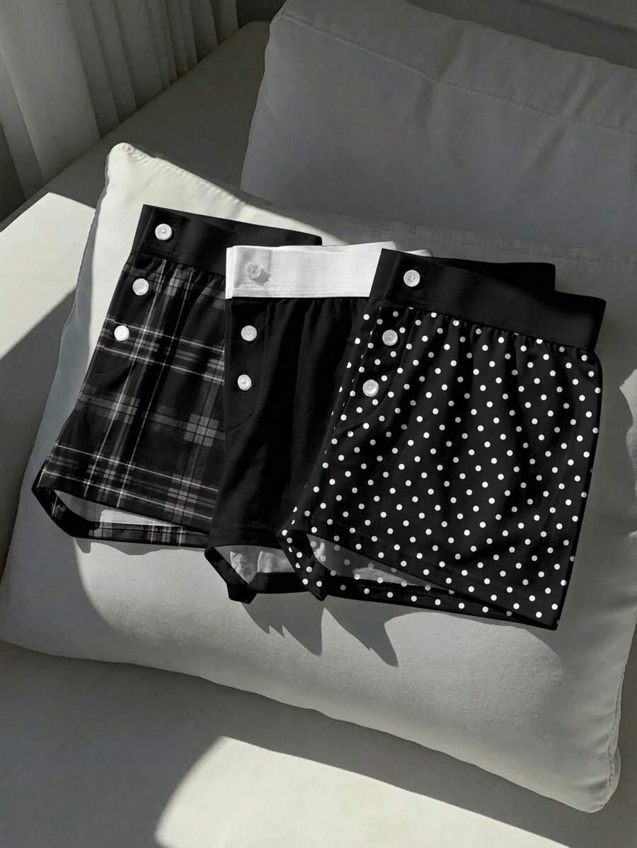 spodenki wzór 3-pack