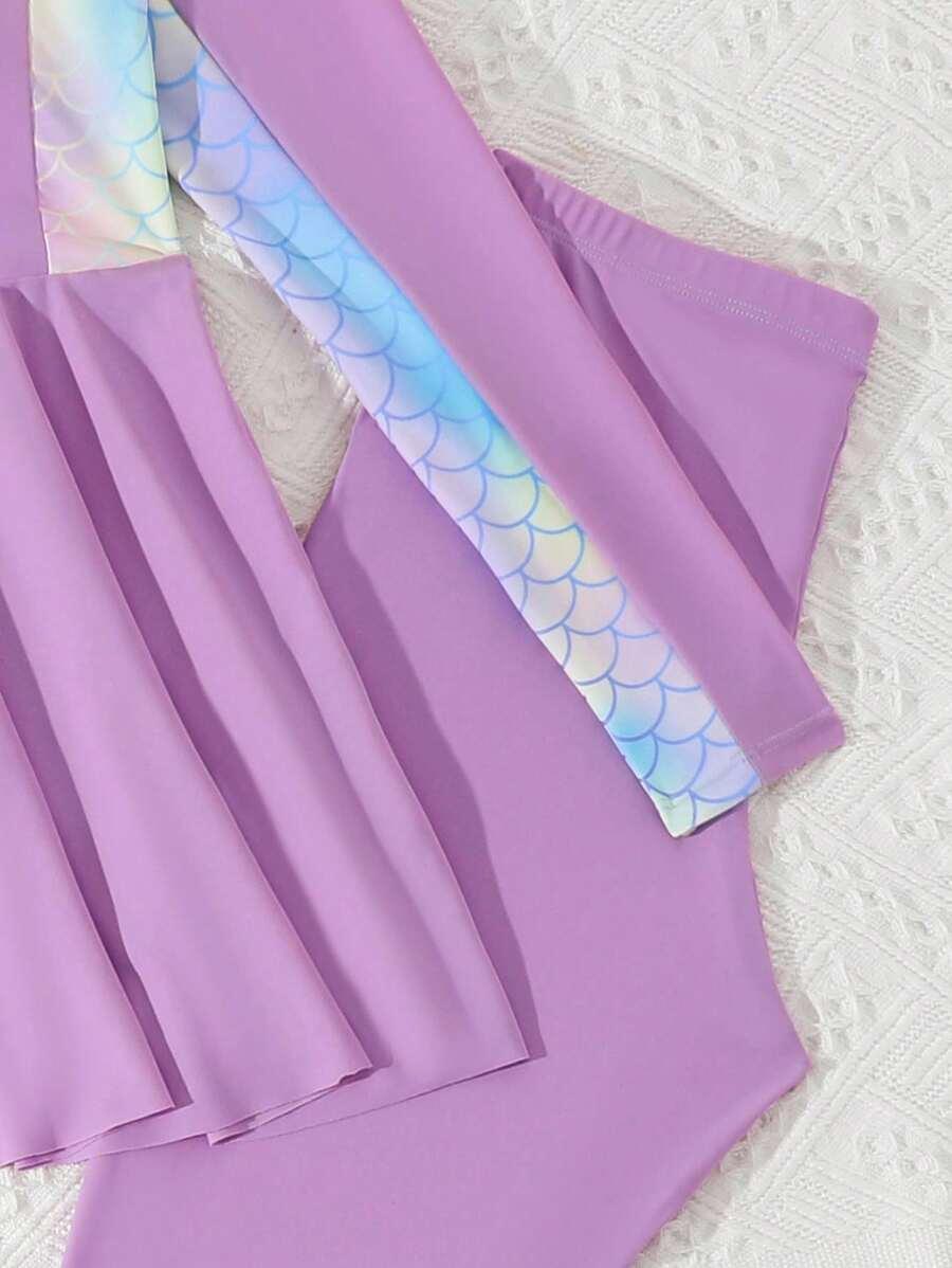 DWUCZĘŚCIOWY STRÓJ KĄPIELOWY SPODNIE TANKINI WZÓR