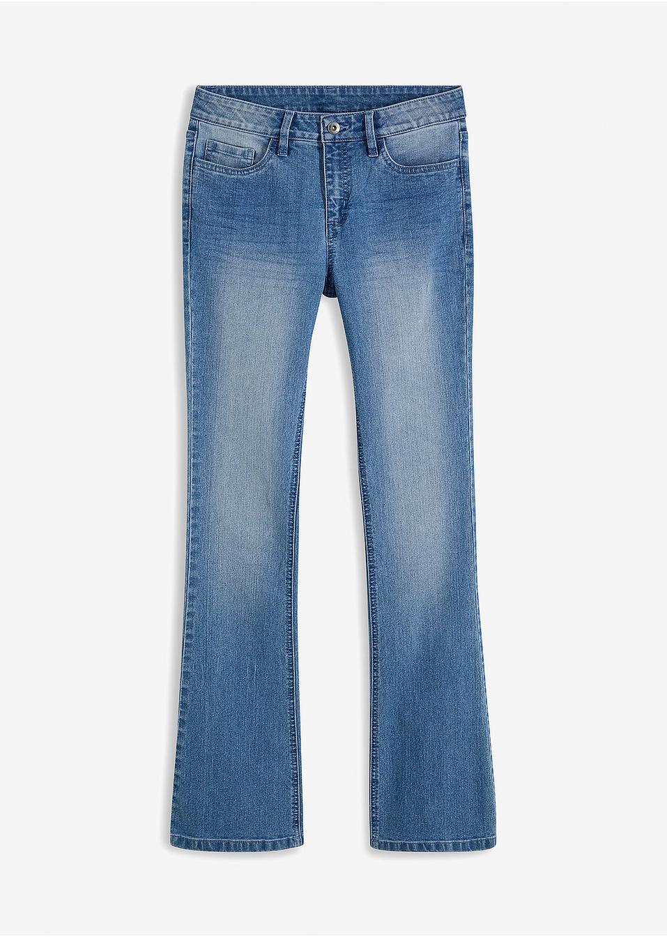 NIEBIESKIE SPODNIE JEANSOWE 