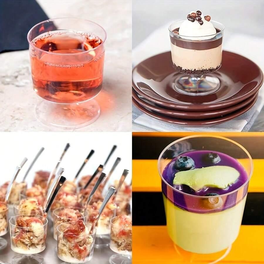 PUCHARKI DO DESERÓW 10-PACK