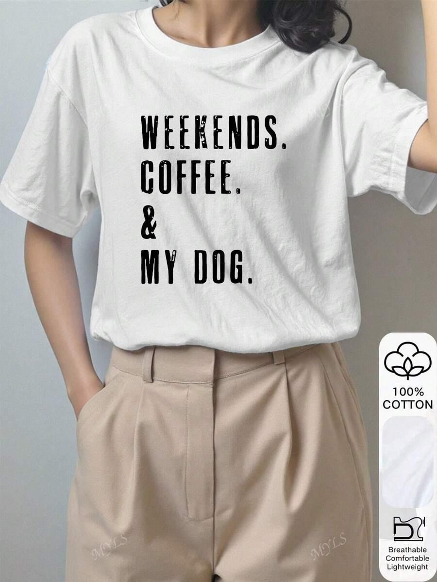 T-SHIRT Z NADRUKIEM