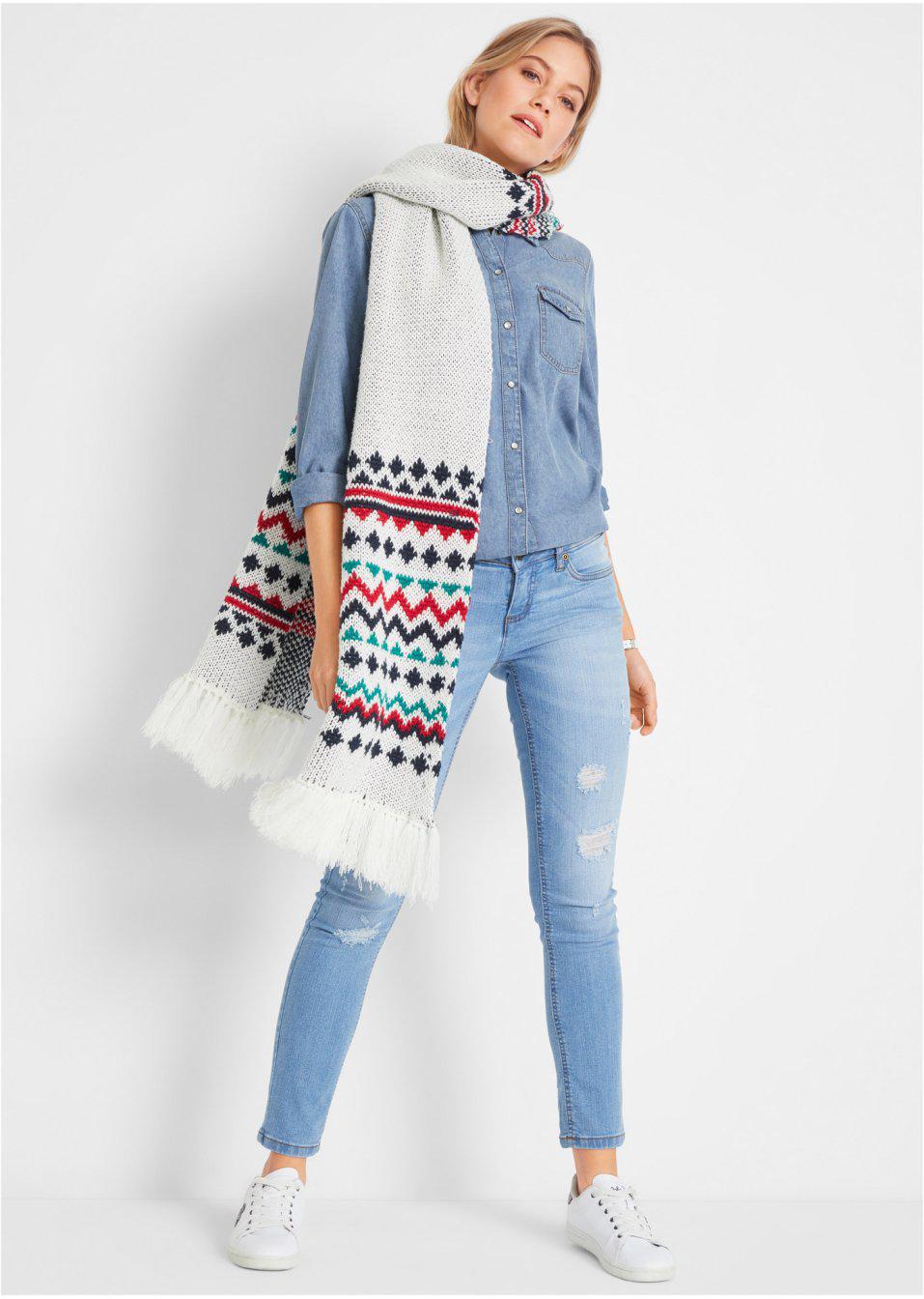 SPODNIE JEANS RURKI