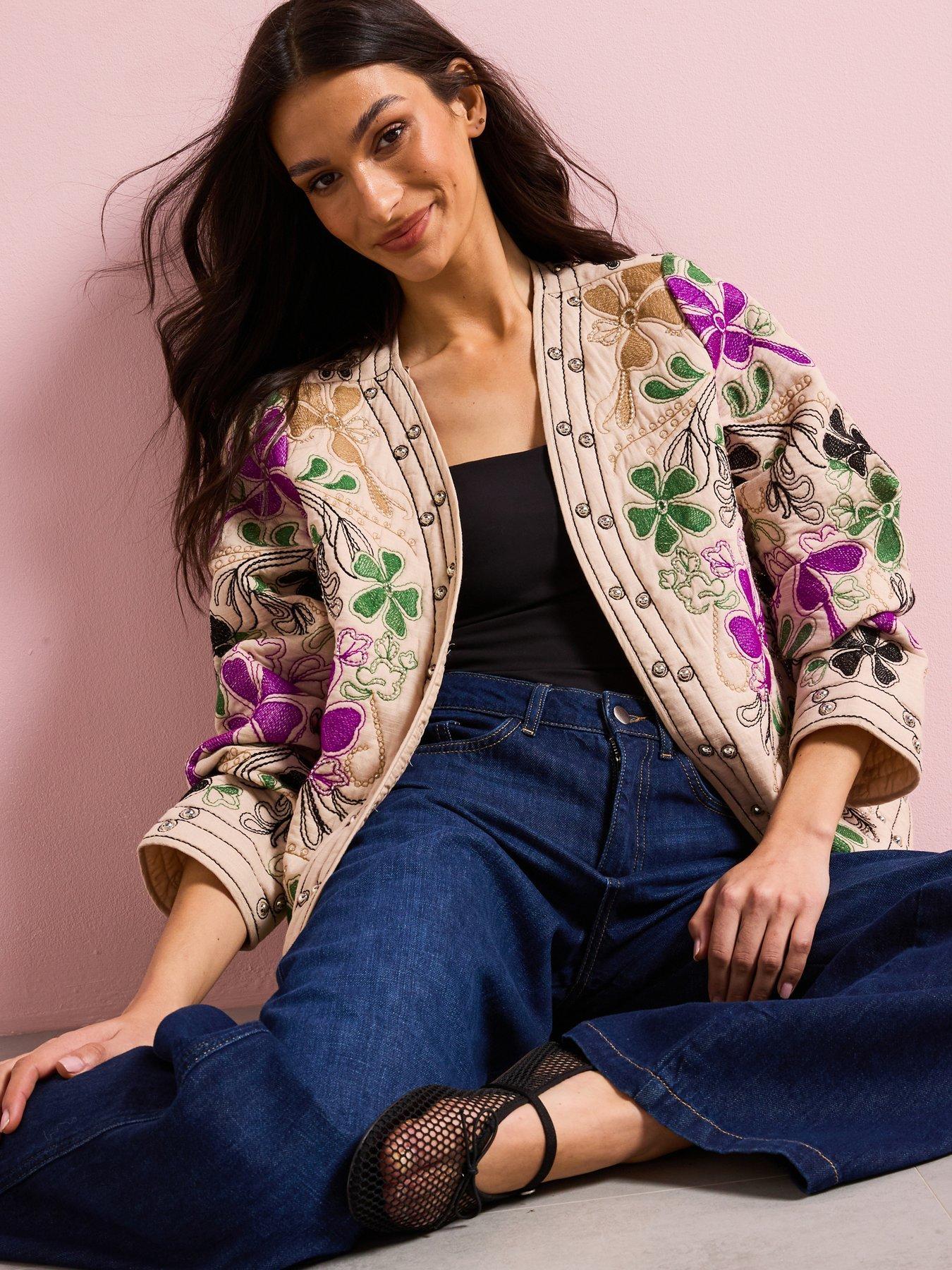 RIVER ISLAND NARZUTKA Z KWIATOWYM WZOREM 